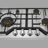 ROBAM 30-Inch 4 Burners Gas Cooktop in Stainless Steel - G413